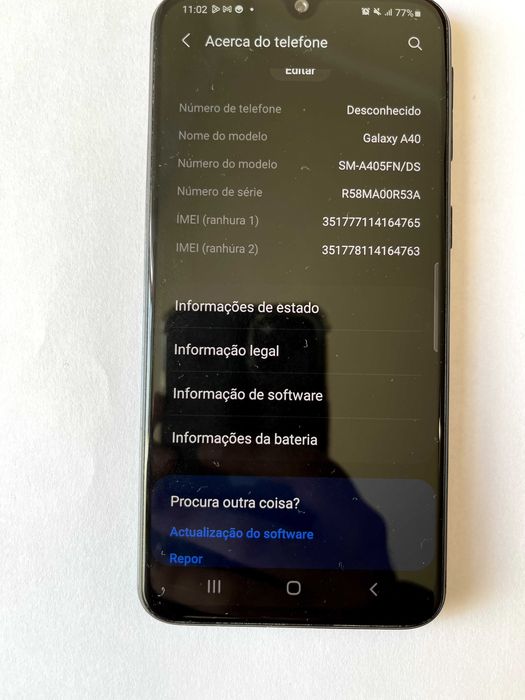 Samung A40 100% funcional