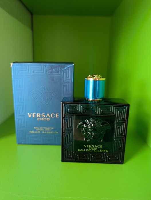 Туалетна вода Versace Eros, оригінал, залишок 85 мл.