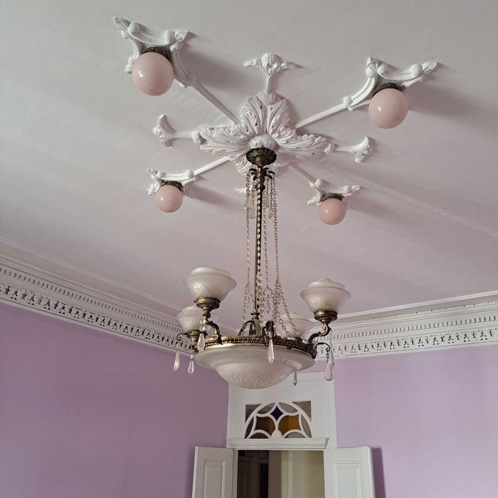 Lustre Arte Nova em excelente estado