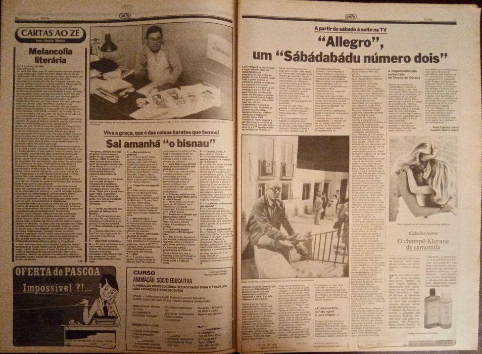 José Afonso	- - -		Se7e - nr. 250	- - - - -	Jornal