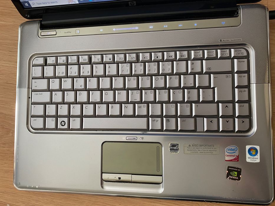 Portátil Hp pavilion dv5 1165-ep