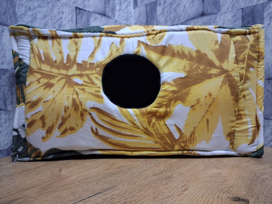 Nowy duży domek trójkątny gryzoni – 2 klasa, miękki, materiałowy, komf