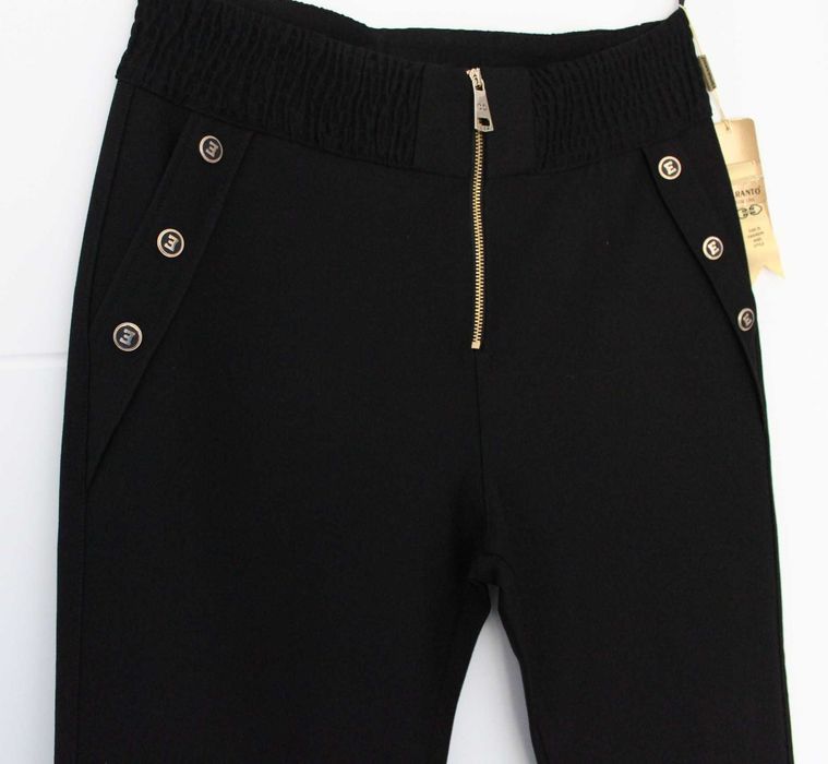 Mega spodnie Esperanto Premium Line r.46 pas guma ZIP