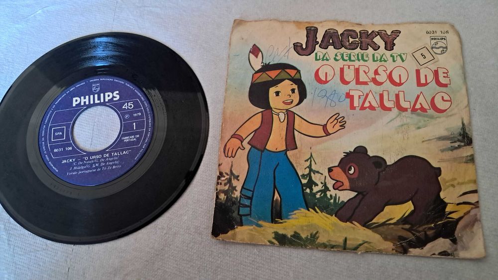 Jacky – O Urso de Tallac 1979 (Single 7'' Philips 6031 106) [G]