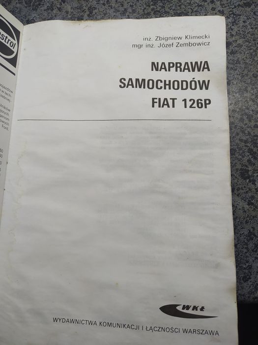 Instrukcja obsługi fiat 126p maluch