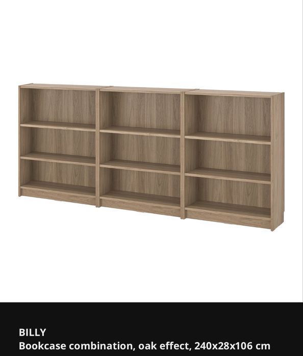 Estantes BILLY IKEA desmontado x3