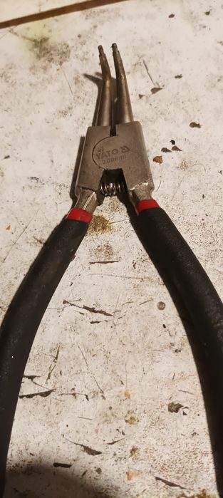 Kleszcze do pierścieni segera YATO zewnetrzne