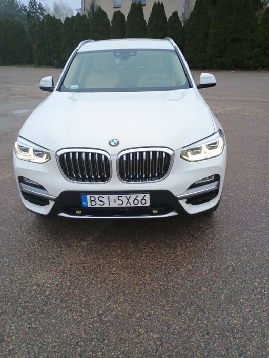 BMW X3 Salon Polska bezwypadkowy serwisowny jasny środek ,LED