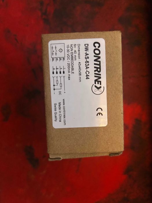 Sensor Proximidade Contrinex DW-AS-63A-C44
