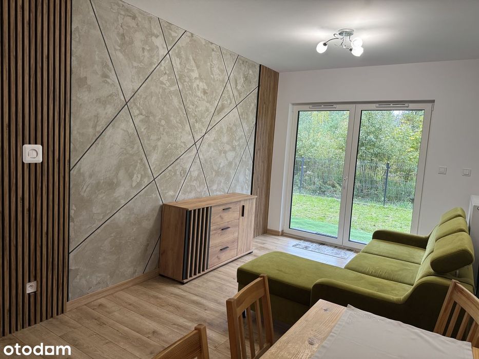 Nowe mieszkanie na parterze z ogródkiem