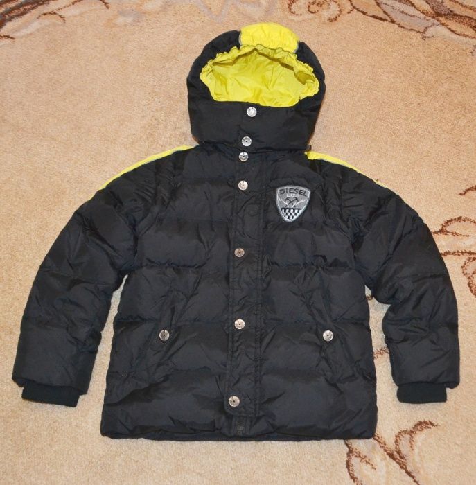 Куртка пуховик Diesel р.7 лет 126 см Оригинал.