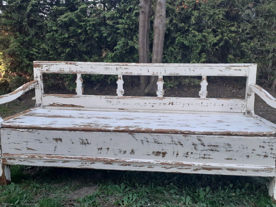 Ławka ogrodowa rustykalna