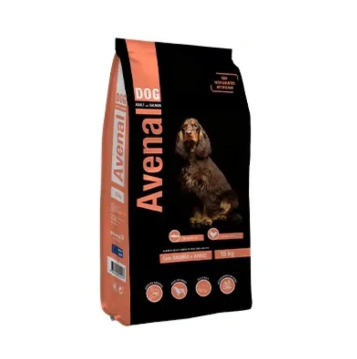 Ração seca premium Avenal - sacas 15 kg