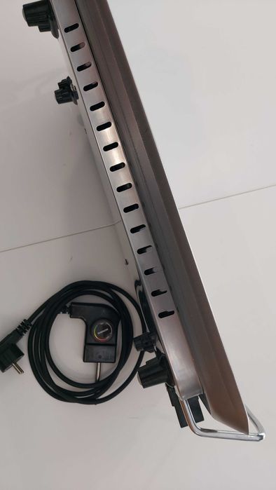 Chapa Elétrica Inox Grill Barbecue Churrasco