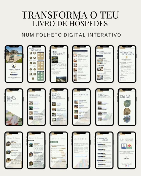Folheto digital interativo