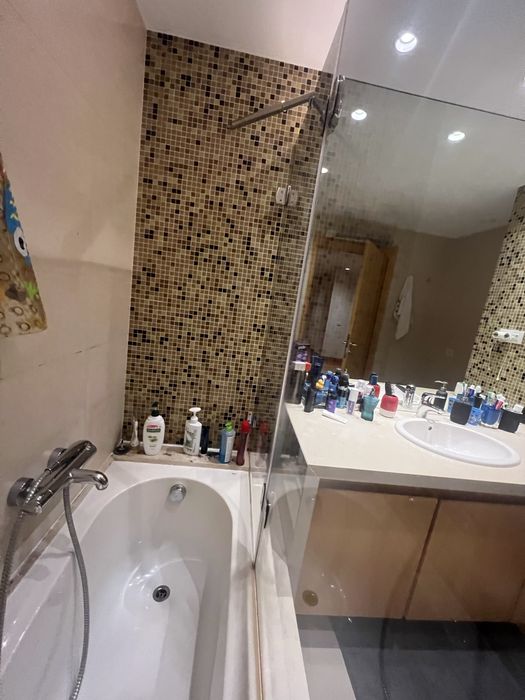 Divisoria de banho vidro profiltek