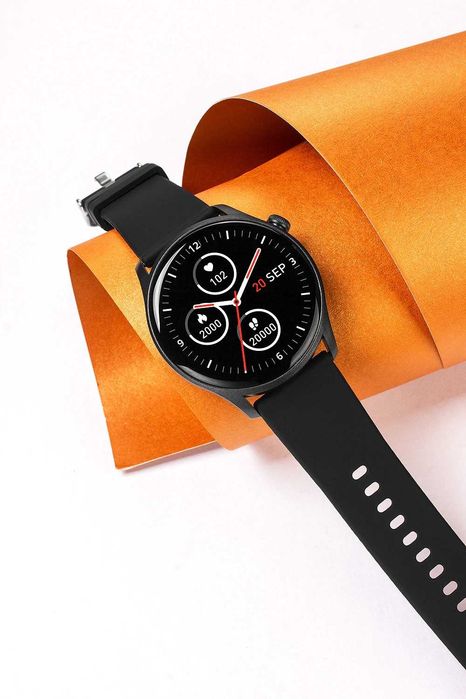 SmartWatch SKY 8 kroki, kalorie, tętno, ciśnienie, powiadomienia, PL.