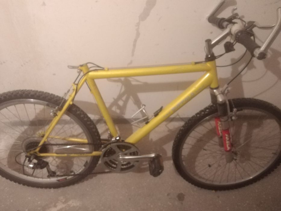 rower górski bez sztycy z siodełkiem