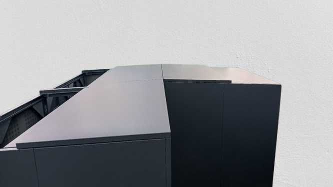 Wiata Altana Śmietnikowa Blaszak Zabudowa Obudowa  Koszy 660/1100 L