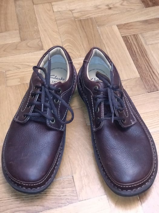Туфли кожаные "Clarks".