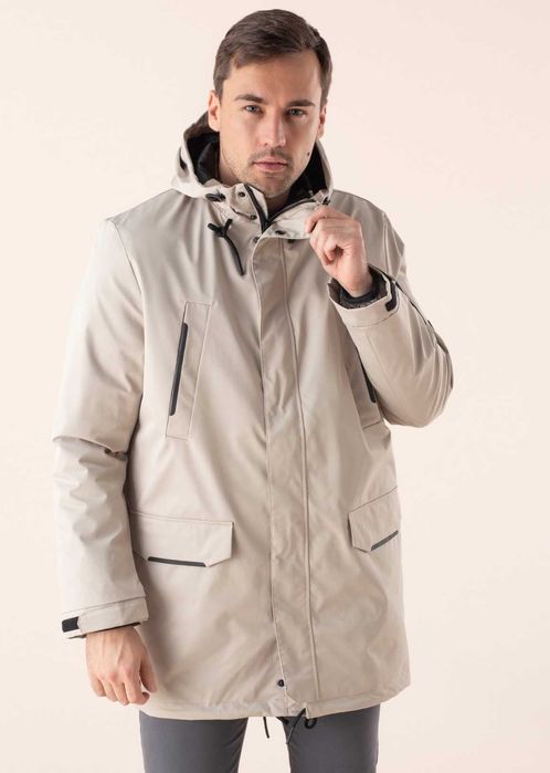 Чоловіча парка Esprit 092EE2G312, розмір M, бежева, нова