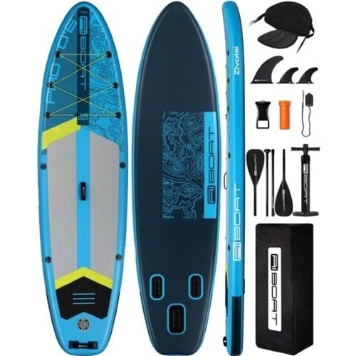 Deska SUP 320×84×15 – Pełny Zestaw Wiosło Kajak