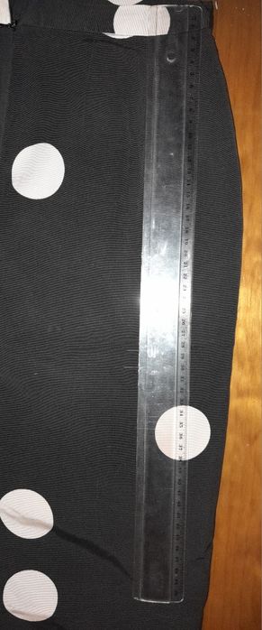 Saia vintage com bolas