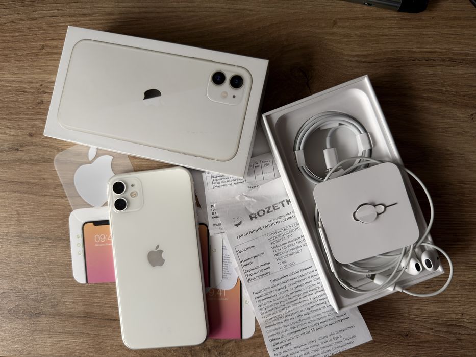 Iphone 11 64Gb white: 7 100 грн. - Смартфоны / мобильные телефоны