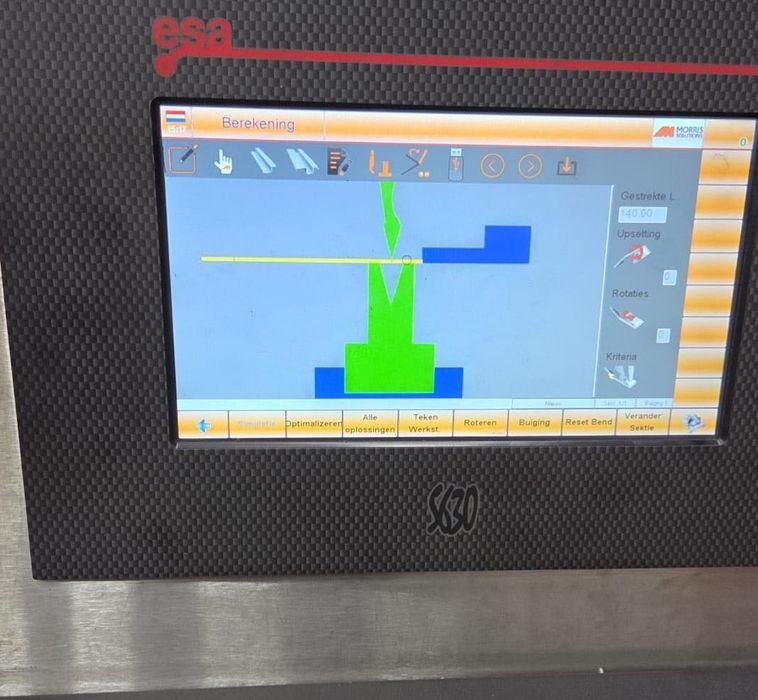 Гідравлічний Листогиб Листозгин НАСО 100тонн 3600мм