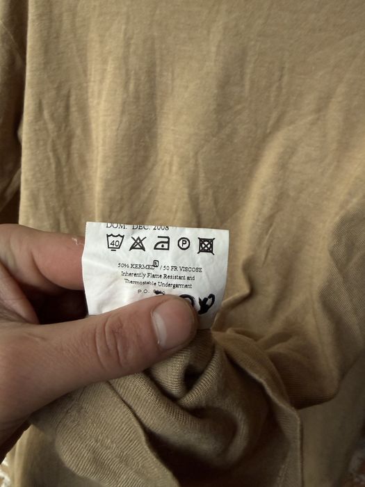 British Forces Mens UK 38 Hot Weather Desert Sand Colour Vest NEW Long