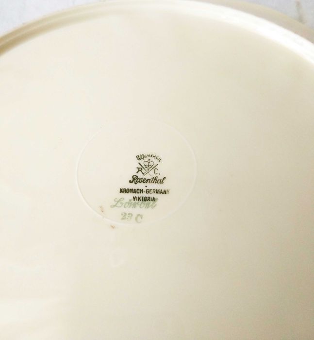 Блюдо (поднос) фарфоровое. Германия