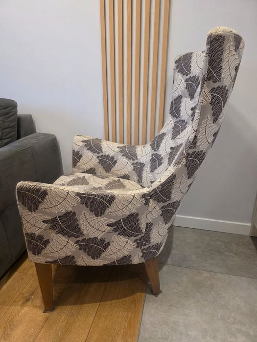 Fotel Ikea Sztokholm uszak szary