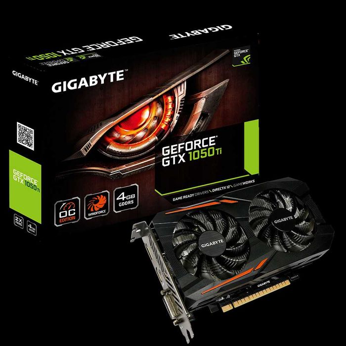 Gigabyte GTX 1050 Ti OC 4GB