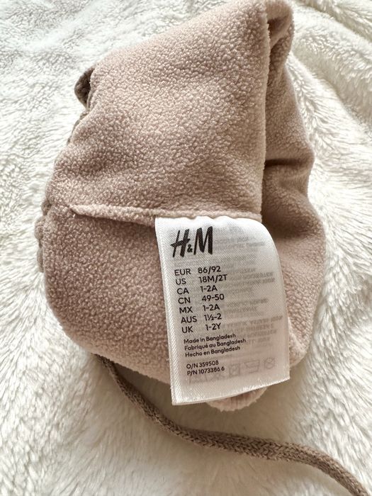 Зимова шапка, H&M, 6-12 місяців, 74-80 розмір, хлопчик, дівчинка