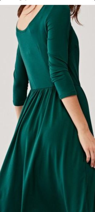 Nowa sukienka Marie Zélie Limosa zieleń butelkowa 44