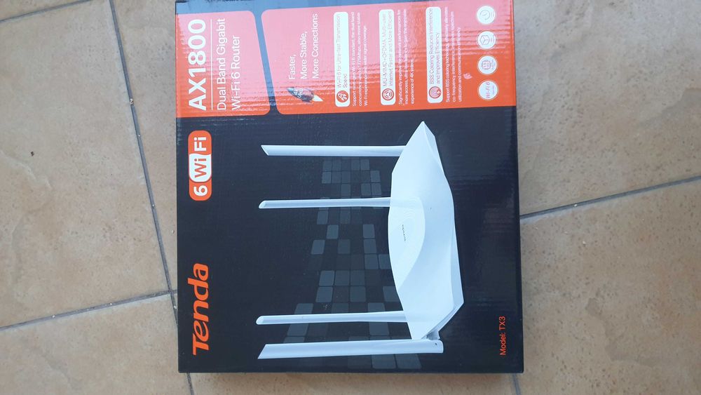 Router Wi-Fi 6 Tenda TX3 – szybkie i stabilne Wi-Fi