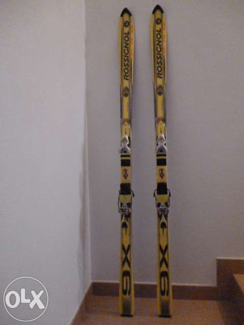 Skis Rossignol mais botas Tyrolia