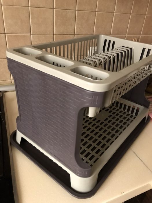 Сушка для посуды пластиковая Rattan Tuffex. Турция.