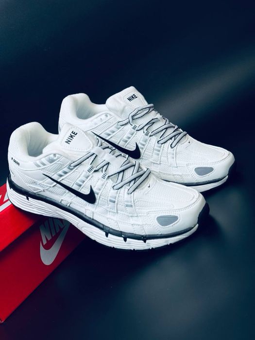 Чоловічі та підліткові кросівки • кросовки Nike P-6000 • шкіряні кросівки на літо найк пе 6000
