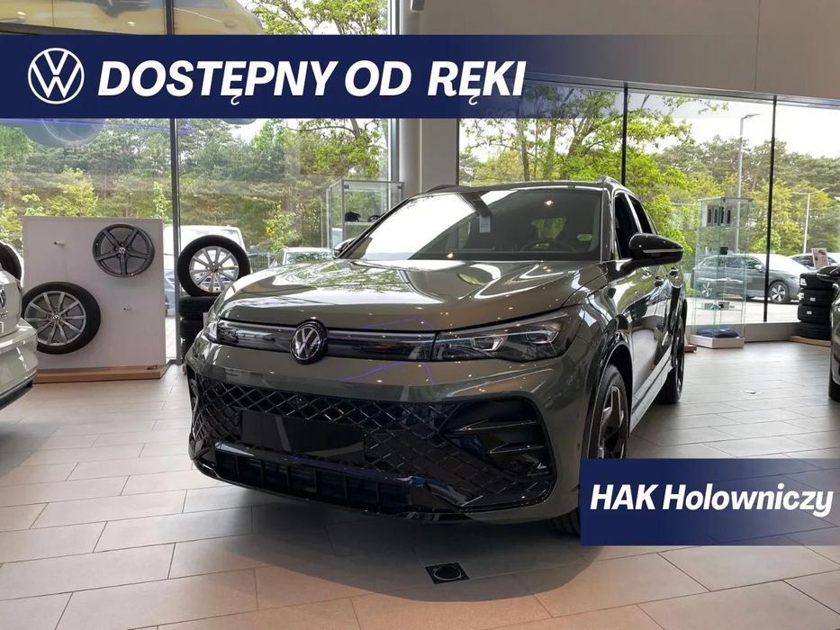 Volkswagen Tiguan Od ręki! R-Line Plus Black/ Dach panoramiczny/ Harman Kardon/ HAK