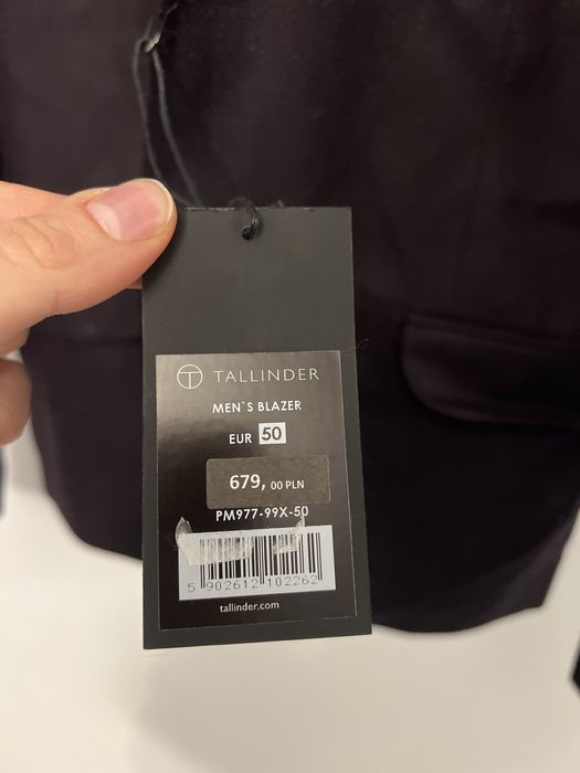 Tallinder marynarka bordowa rozmiar 50