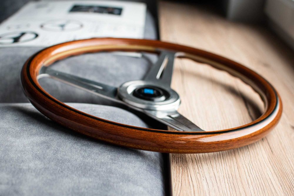 ORYGINALNA drewniana kierownica Nardi Torino Classic 365mm z Japonii