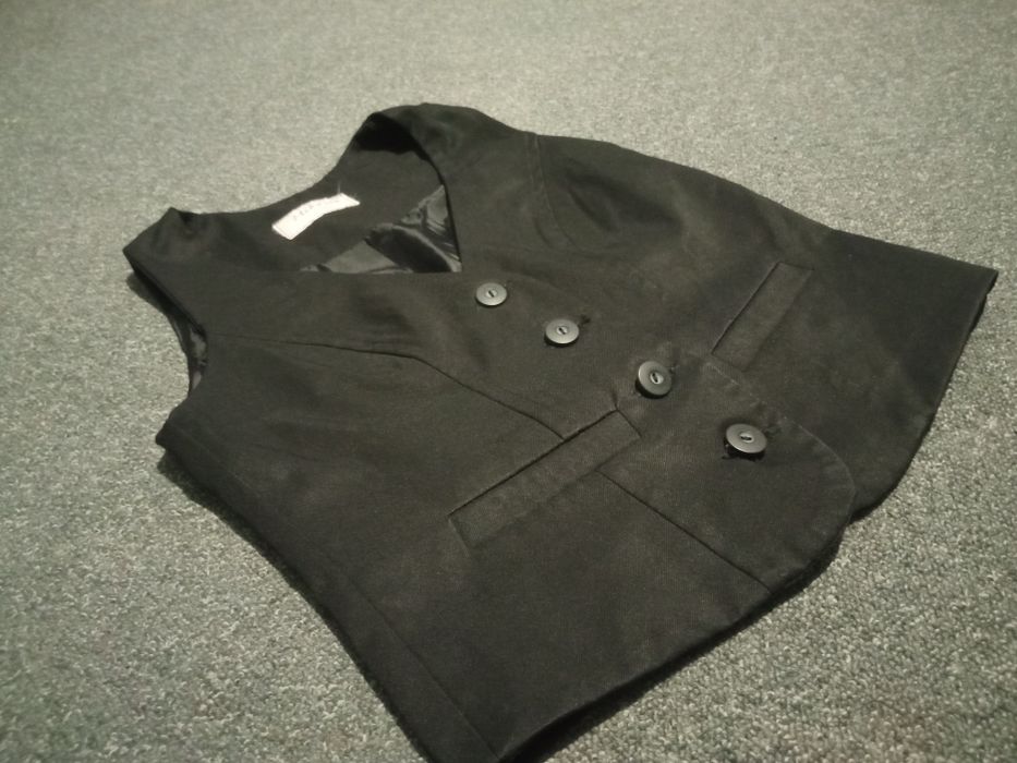 Kamizelka elegancka 128 dziewczęca