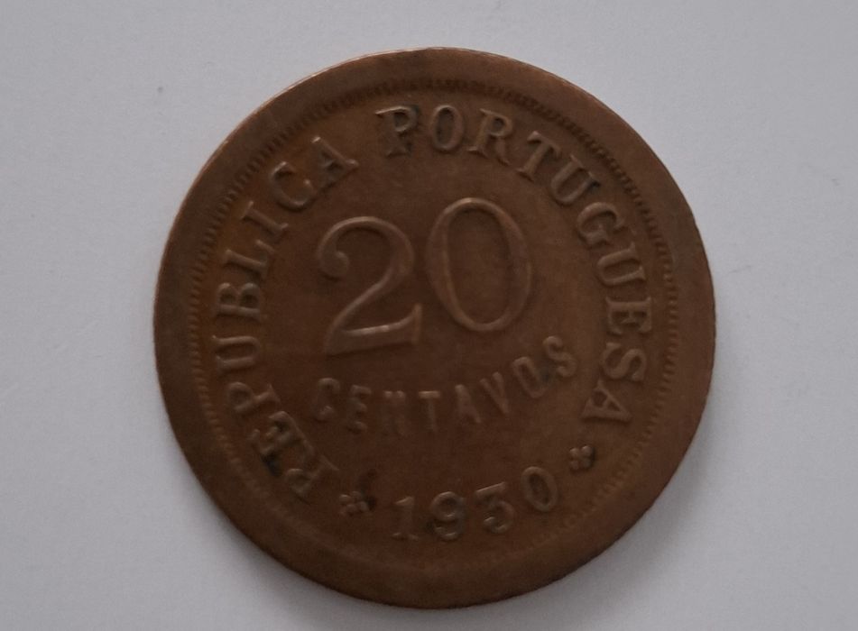 Moedas antigas 1930