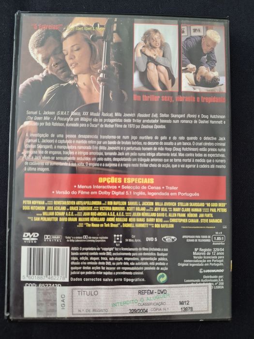 DVD Refém. * Um filme de Bob Rafelson.