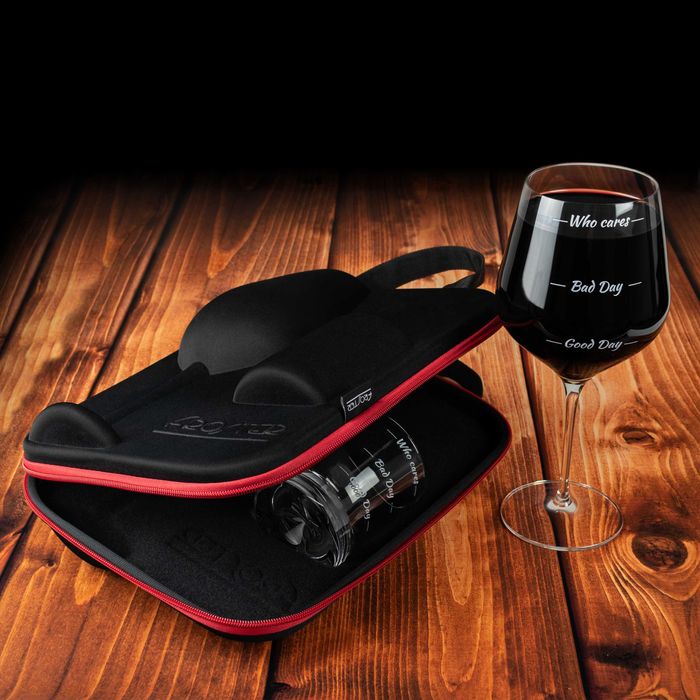 Etui dla Pary z kieliszkiem i szklanką