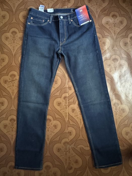 Levis slim 511 original 32/32 джинсы темно-синие мужские новые