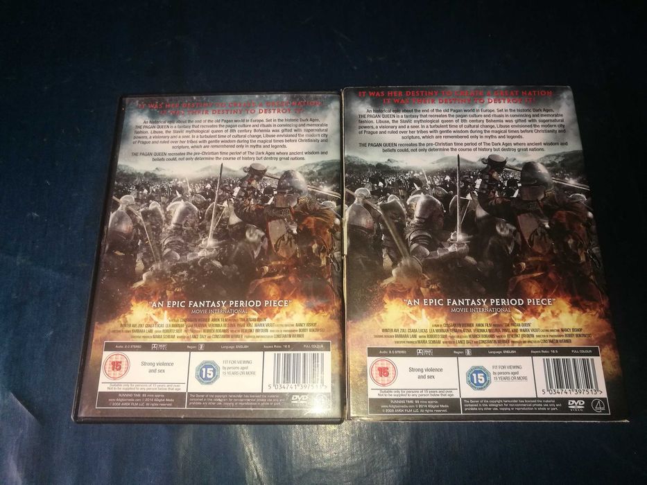 PAGAN QUEEN 	DVD Inglês sem legendagem
