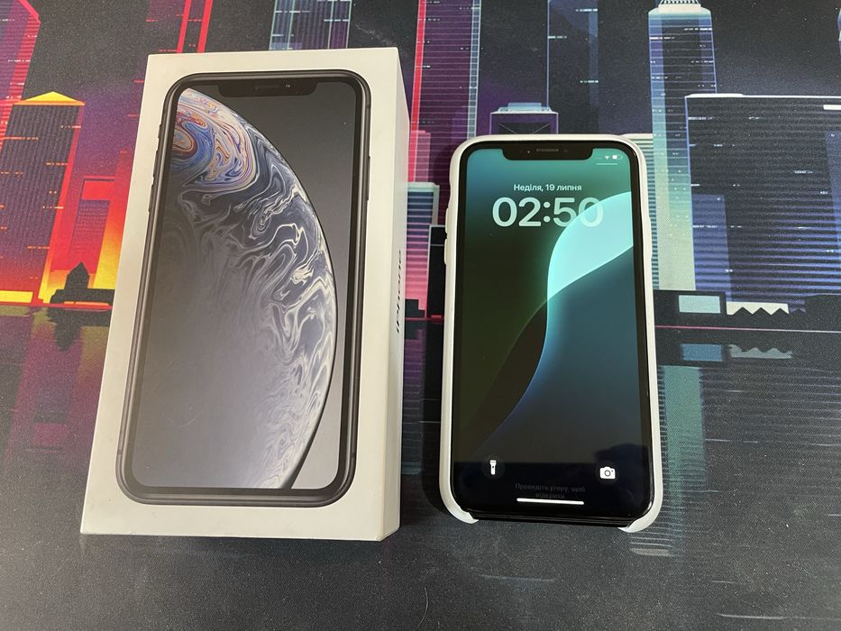 iPhone XR 64Gb Black 82% оригинал Neverlock