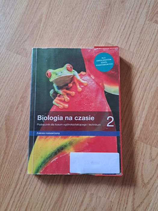 Biologia na czasie 2 podręcznik zakres rozszerzony Nowa Era